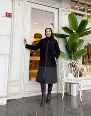 kapitone detay kap siyah