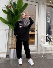 darla şalvar pantolon siyah