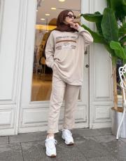 darla şalvar pantolon bej