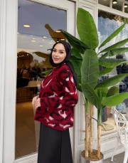 boğazlı siyah detay kırmızı-beyaz 2