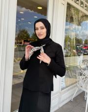 fülar detay kazak siyah 2