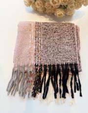 sky kaşmir omuz şalı pudra