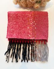 sky kaşmir omuz şalı kırmızı