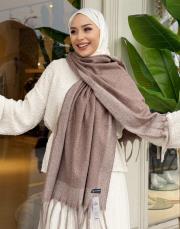 nila kaşmir omuz şalı toprak 2