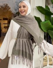 nila kaşmir omuz şalı yeşil 2