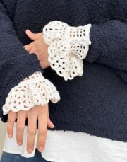 triko örme kolluk ekru 3