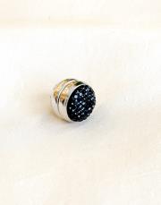 kohyo taşlı eşarp şal mıknatısı siyah