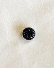 kohyo taşlı eşarp şal mıknatısı siyah 3