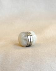 mina simli eşarp şal mıknatısı ekru 3