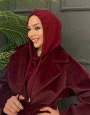 triko balaklava bordo