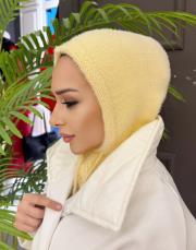 angora balaklava sarı 2