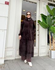 ithal broş detay angora kahve 2