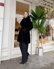 kürk detay angora siyah 2