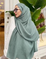 native desenli şal yeşil 2