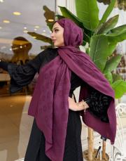 native desenli şal vişne çürüğü