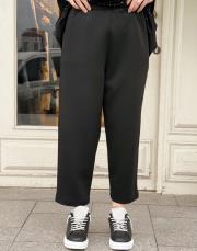 scuba pantolon siyah