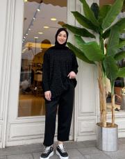 scuba pantolon siyah 4