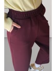 scuba pantolon bordo 4