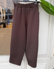 scuba pantolon kahve