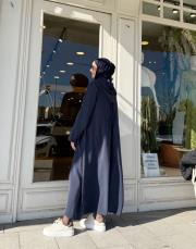 kapüşonlu cep detay kap lacivert 3