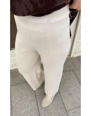 bol paça triko pantolon bej 3