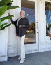 triko fakir kol kazak haki