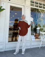 triko fakir kol kazak kiremit