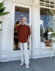 triko fakir kol kazak kiremit 2