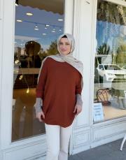 triko fakir kol kazak kiremit 3