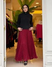 boğazlı angora kısa kazak siyah 2