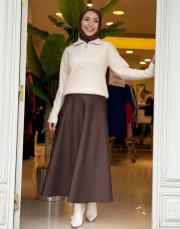 boğazlı angora kısa kazak taş 3