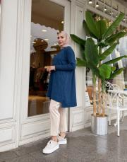 triko tunik indigo 2