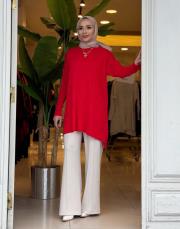 triko tunik kırmızı 3