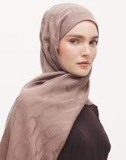 monelya oval desen şal sütlü kahve 3