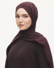 monelya oval desen şal kahve 2