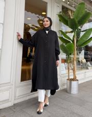 lunaria uzun gömlek siyah 2