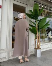 lunaria uzun gömlek vizon