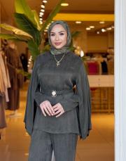 qupra pantolon takım haki 4