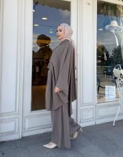 panço pantolonöu takım vizon 3