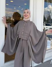 panço pantolonöu takım vizon 4