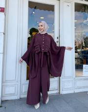 panço pantolonöu takım bordo 2