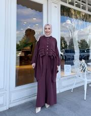 panço pantolonöu takım bordo 3