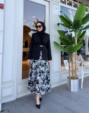 şal yaka blazer ceket siyah 2