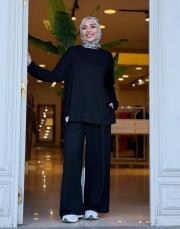 plaza oysho takım siyah