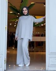 plaza oysho takım gri