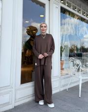 plaza oysho takım kahve 3