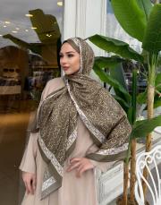 elara zincir desen şal haki