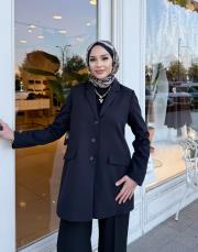 lorien blazer ceket siyah 2