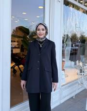 lorien blazer ceket siyah 4