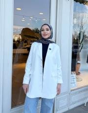 lorien blazer ceket beyaz 2